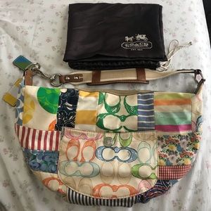 Coach Hamptons Patchwork Hobo handbag